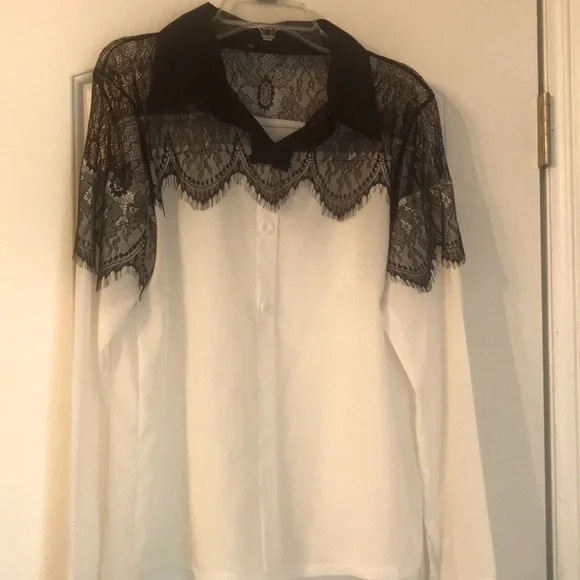 Tops - XL white and black